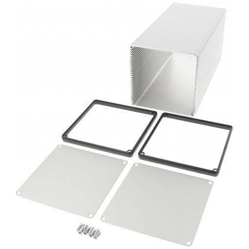 Hammond Electronics 1455NS2201 univerzální pouzdro 220 x 103 x 103 hliník extrudovaný čirá 1 ks