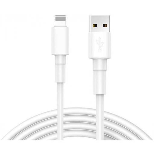 REEKIN USB kabel USB 2.0 USB-A zástrčka, Apple Lightning konektor 1.00 m bílá CAB-011WH