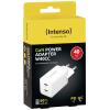 Intenso W40CC GaN USB nabíječka, GaN, USB Power Delivery (USB-PD) , 2x USB-C®, 40 W, bílá