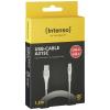 Intenso USB kabel USB 2.0 USB-A zástrčka, USB-C ® zástrčka 1.50 m bílá látkový potah 7901102