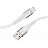 Intenso USB kabel USB 2.0 USB-A zástrčka, Apple Lightning konektor 1.50 m bílá látkový potah 7902102