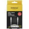 Intenso USB kabel USB 2.0 USB-C ® zástrčka, Apple Lightning konektor 1.50 m bílá látkový potah 7902002