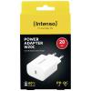 Intenso W20C USB nabíječka, USB Power Delivery (USB-PD) , 1x USB-C®, 20 W, bílá