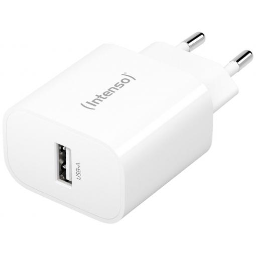 Intenso W5A USB nabíječka, 1x USB A , 5 W, bílá