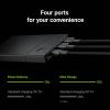 Green Cell GC PowerPlay10S powerbanka Li-Pol, 10000 mAh, Quick Charge 3.0, Dodávka energie, USB-A, USB-C®, černá