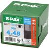 SPAX 0467040400453 šroub do dřeva 4 mm 45 mm T-STAR plus nerezová ocel A2 100 ks