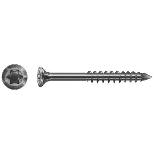 SPAX 0467040400453 šroub do dřeva 4 mm 45 mm T-STAR plus nerezová ocel A2 100 ks