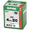 SPAX 1191040450203 šroub do dřeva 4.5 mm 20 mm T-STAR plus ocel Černý BLAX 200 ks