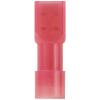 TRU COMPONENTS TC-11599304 faston zásuvka Šířka zástrčky: 2.8 mm Tloušťka konektoru: 0.5 mm 180 ° plná izolace červená 1 ks