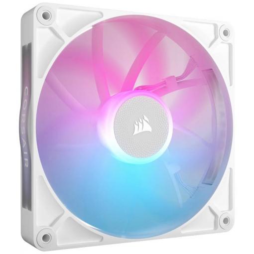 Corsair iCUE LINK RX140 RGB PC větrák s krytem bílá (š x v x h) 140 x 140 x 25 mm včetně LED osvětlení