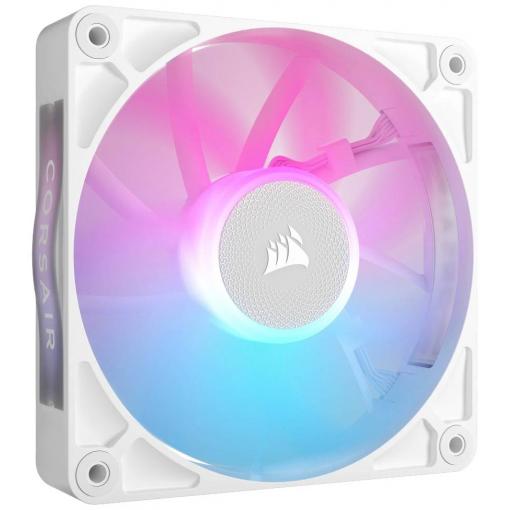 Corsair iCUE LINK RX120 RGB PC větrák s krytem bílá (š x v x h) 120 x 120 x 25 mm včetně LED osvětlení
