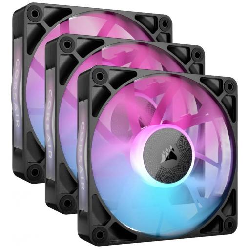 Corsair iCUE LINK RX120 RGB PC větrák s krytem černá (š x v x h) 120 x 120 x 25 mm včetně LED osvětlení