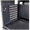 LC Power 809-B-ON Dark Storm_X midi tower herní pouzdro černá boční okno, 4 předinstalované LED ventilátory