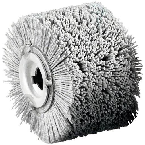 Lessmann 323.828.19 brusný válec Kunststoff-Rundbürste SIC K80 Ø100x70mm Bohrung 19,2mm Průměr 100 mm 1 ks