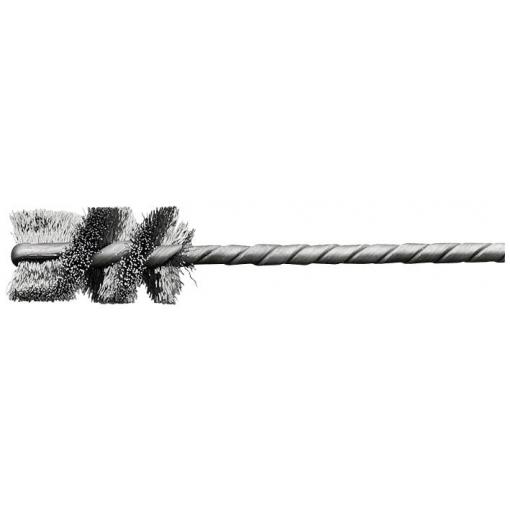 Lessmann Kartáč D.25mm dřík 3,8 mm, tloušťka drátu 0,2 mm, 25 mm 56534250 56534250 1 ks