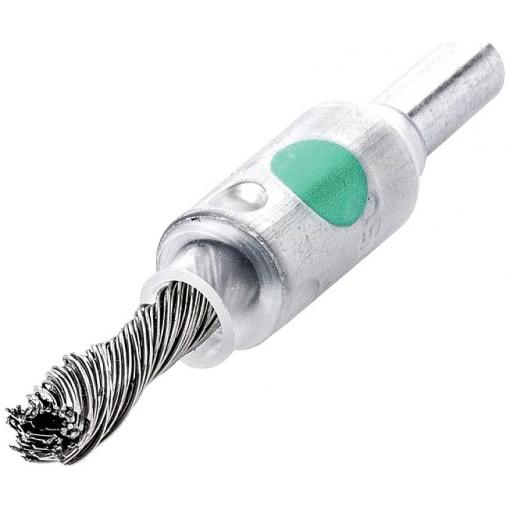 Lessmann Štětcový kartáč D.6mm, dřík, tloušťka drátu 0,35 mm, VA, 4500 min 451478 451478 1 ks