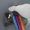 Wera 950/9 Hex-Plus Multicolour 3 inbus sada klíčů 1.5 mm, 2 mm, 2.5 mm, 3 mm, 4 mm, 5 mm, 6 mm, 8 mm, 10 mm 9dílná