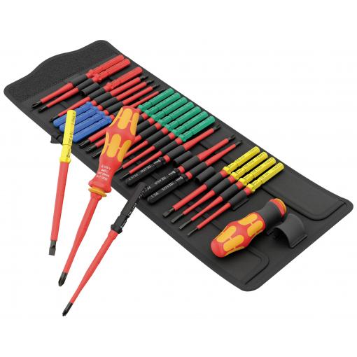 Wera 05006617001 bitový šroubovák, křížový PH, křížový PZ, TORX, inbus, plochý, 26dílná, 05006617001