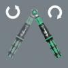 Wera Safe-Torque A 1 SHK Set 1, 05136073001, sada (momentový klíč), vypínací, 1/4 (6,3 mm), 2 - 12 Nm