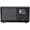 soundmaster DAB350SW 10771 stolní rádio, DAB+, FM, USB, včetně reproduktoru, funkce alarmu, černá