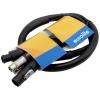Eurolite Hybrid DMX propojovací kabel [1x XLR zásuvka 3pólová - 1x XLR zásuvka 3pólová] 1.5 m