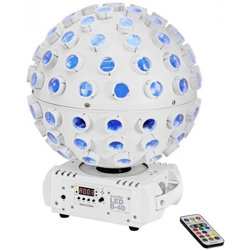 Eurolite 51918953 51918953 DMX LED reflektor Počet LED:5 10 W