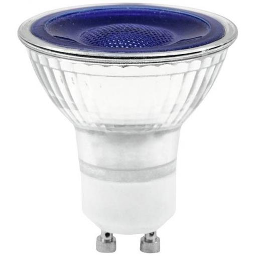 Omnilux LED efektová žárovka 230 V GU10 7 W modrá