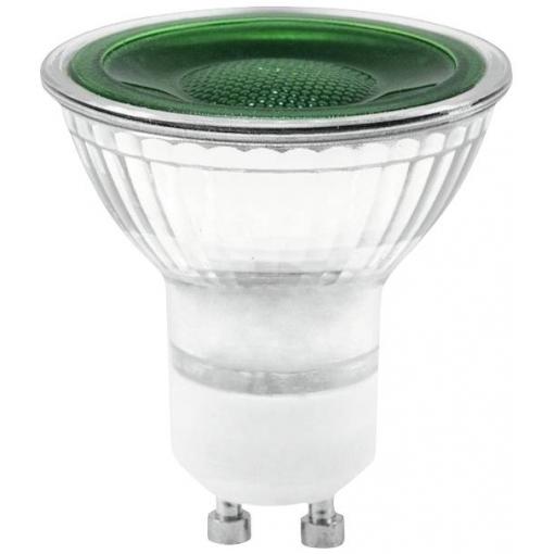 Omnilux LED efektová žárovka 230 V GU10 7 W zelená
