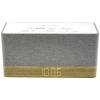 soundmaster UR630WE 10766 radiobudík, FM, Bluetooth, AUX, FM, funkce alarmu, šedá, hnědá