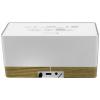 soundmaster UR630WE 10766 radiobudík, FM, Bluetooth, AUX, FM, funkce alarmu, šedá, hnědá
