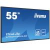Iiyama ProLite LH5541UHS-B2 displej Digital Signage Energetická třída (EEK2021): G (A - G) 139 cm 54.6 palec 3840 x 2160 Pixel 24/7