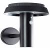 Brilliant Alvero G40430/06 venkovní solární nástěnné osvětlení s PIR senzorem LED 4 W černá