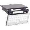 Brilliant Luton G40421/06 venkovní solární nástěnné osvětlení s PIR senzorem LED 6 W černá