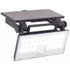 Brilliant Luton G40421/06 venkovní solární nástěnné osvětlení s PIR senzorem LED 6 W černá