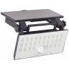 Brilliant Luton G40421/06 venkovní solární nástěnné osvětlení s PIR senzorem LED 6 W černá