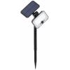 Brilliant G40426/06 Joplin solární zahradní svítidlo s PIR detektorem LED modul 7 W černá