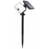 Brilliant G40426/06 Joplin solární zahradní svítidlo s PIR detektorem LED modul 7 W černá