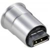 TRU COMPONENTS TC-11980476 Zásuvka panelového adaptéru DisplayPort 1,2 zásuvka DisplayPort - zásuvka DisplayPort stříbrná Množství: 1 ks