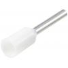 TRU COMPONENTS TC-11991852 faston zásuvka 0.5 mm² částečná izolace bílá 100 ks