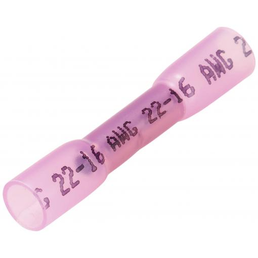 TRU COMPONENTS TC-11991848 krimpovací spojka se smršťovací bužírkou 0.5 mm² 1.5 mm² plná izolace červená 1 ks