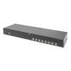 Digitus DS-12910 8 portů přepínač KVM HDMI 3840 x 2160 Pixel