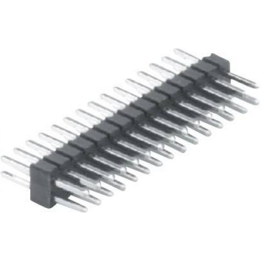 W & P Products pinová lišta (standardní) Počet řádků: 2 Počet kontaktů v řadě: 20 712-1-040-1-10-00 1 ks