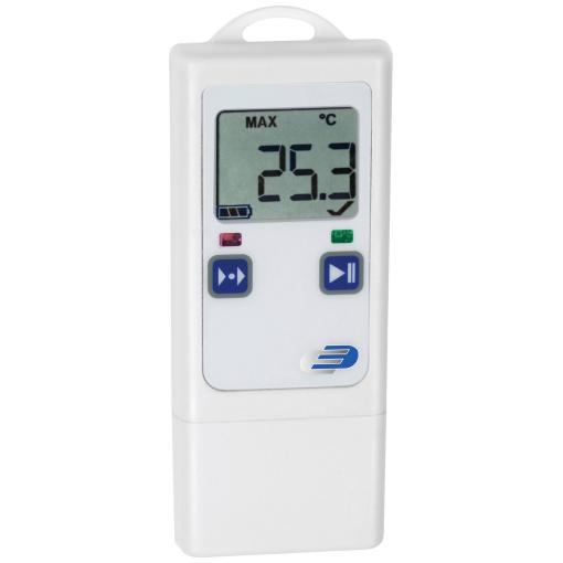 TFA Dostmann Datenlogger für Temperatur und externen Sensor LOG40 teplotní datalogger Kalibrováno dle (ISO), veličiny: teplota -40 do 60 °C funkce PDF