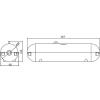 Ochrana kabelové spojky FSH-02, IP44, 370 mm