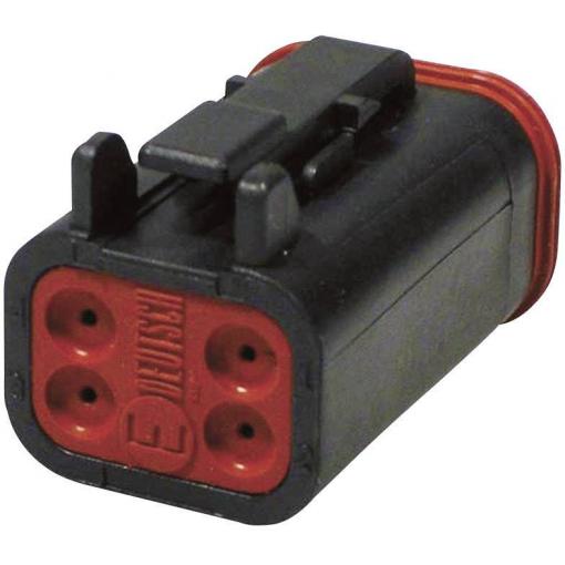 TE Connectivity DT 06-4 S-CE06 kulatý faston, 1 ks