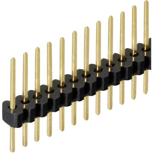 Fischer Elektronik pinová lišta (standardní) Počet řádků: 1 Počet kontaktů v řadě: 36 SLV W 1 055/ 36/G 1 ks