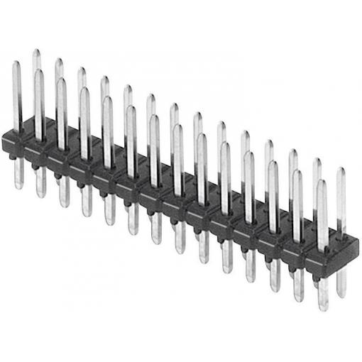 W & P Products pinová lišta (standardní) Počet řádků: 2 Počet kontaktů v řadě: 3 944-13-006-00 1 ks