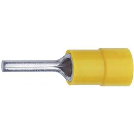 Klauke 715 kabelová koncovka 4 mm² 6 mm² částečná izolace žlutá 1 ks