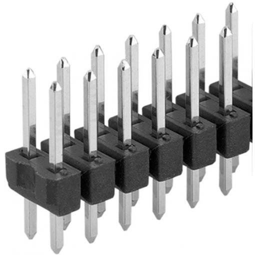 Fischer Elektronik pinová lišta (standardní) Počet řádků: 2 Počet kontaktů v řadě: 36 10055235 1 ks