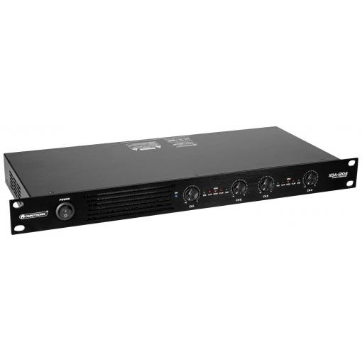 Omnitronic XDA-1204 PA zesilovač Výkon RMS na kanál při odporu 4 ohmy: 300 W